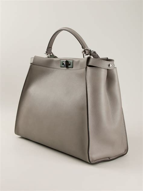 naver fendi handbag|Fendi grey handbags.